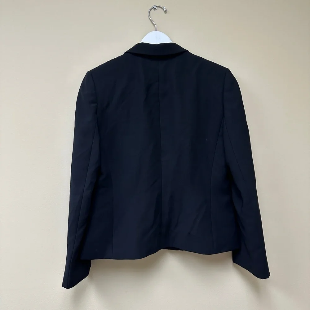 Black Blazer Size 10 Corpcore Boardroom Office siren